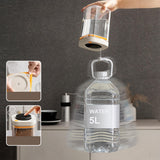 Maxbell Airtight Food Container Tranparent Kitchen Organization for Grain Sugar Rice 1100 ml