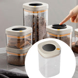 Maxbell Airtight Food Container Tranparent Kitchen Organization for Grain Sugar Rice 1100 ml