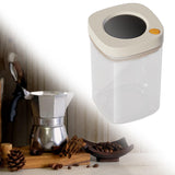 Maxbell Airtight Food Container Tranparent Kitchen Organization for Grain Sugar Rice 1100 ml