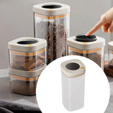 Maxbell Airtight Food Container Tranparent Kitchen Organization for Grain Sugar Rice 1800 ml