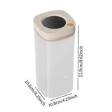 Maxbell Airtight Food Container Tranparent Kitchen Organization for Grain Sugar Rice 1800 ml