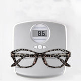 Maxbell Reading Glasses Compact Presbyopia Eyeglasses for Reading Newspaper Shopping 200 Degrees
