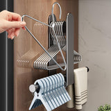 Maxbell Hanger Organizer Stacker Sturdy Space Saver for Closet Laundry Room Wardrobe