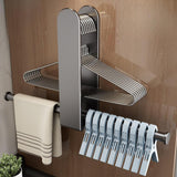 Maxbell Hanger Organizer Stacker Sturdy Space Saver for Closet Laundry Room Wardrobe