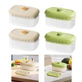 Maxbell Ice Maker Kitchen Tool Multiuse Portable Ice Tray for Festivals Drinks Juice 56 Grid Milky White