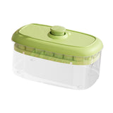 Maxbell Ice Maker Kitchen Tool Multiuse Portable Ice Tray for Festivals Drinks Juice 56 Grid Green