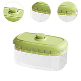 Maxbell Ice Maker Kitchen Tool Multiuse Portable Ice Tray for Festivals Drinks Juice 56 Grid Green
