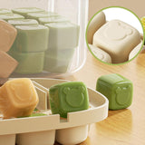 Maxbell Ice Maker Kitchen Tool Multiuse Portable Ice Tray for Festivals Drinks Juice 56 Grid Green