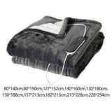 Maxbell Electric Blanket with 9 Heated Levels Warming Blanket for Couch Bedroom Home 80cmx140cm