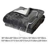 Maxbell Electric Blanket with 9 Heated Levels Warming Blanket for Couch Bedroom Home 80cmx140cm