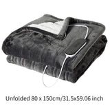 Maxbell Electric Blanket with 9 Heated Levels Warming Blanket for Couch Bedroom Home 80cmx150cm