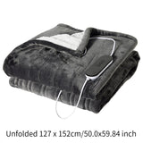 Maxbell Electric Blanket with 9 Heated Levels Warming Blanket for Couch Bedroom Home 127cmx152cm