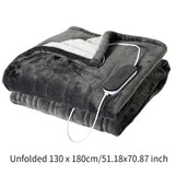 Maxbell Electric Blanket with 9 Heated Levels Warming Blanket for Couch Bedroom Home 130cmx188cm