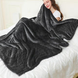 Maxbell Electric Blanket with 9 Heated Levels Warming Blanket for Couch Bedroom Home 228cmx254cm