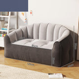 Maxbell Bean Bag Chair with Filler Twin Size Lazy Sofa for Playroom Living Room Dorm Grey Dark Grey