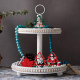 Maxbell Cupcake Stand Party Favors Tiered Serving Tray for Birthday Holiday Festival White