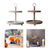 Maxbell Cupcake Stand Party Favors Tiered Serving Tray for Birthday Holiday Festival White