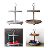 Maxbell Cupcake Stand Party Favors Tiered Serving Tray for Birthday Holiday Festival White