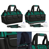 Maxbell Tool Bag Organizer Portable Reinforcement Steel Nails Tear Resistant Handbag 36 cmx21 cmx26 cm without PP Bottom