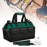 Maxbell Tool Bag Organizer Portable Reinforcement Steel Nails Tear Resistant Handbag 36 cmx21 cmx26 cm without PP Bottom