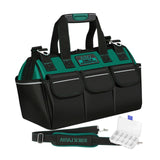 Maxbell Tool Bag Organizer Portable Reinforcement Steel Nails Tear Resistant Handbag 45 cmx23 cmx28 cm without PP Bottom