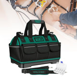 Maxbell Tool Bag Organizer Portable Reinforcement Steel Nails Tear Resistant Handbag 37 cmx22 cmx27 cm with PP Bottom