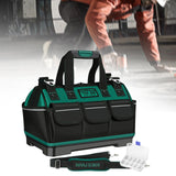 Maxbell Tool Bag Organizer Portable Reinforcement Steel Nails Tear Resistant Handbag 37 cmx22 cmx27 cm with PP Bottom