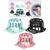 Maxbell Hat Washer Lightweight Home Use Double Layer Traveling Ball Cap Washing Cage pink