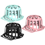 Maxbell Hat Washer Lightweight Home Use Double Layer Traveling Ball Cap Washing Cage pink