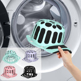 Maxbell Hat Washer Lightweight Home Use Double Layer Traveling Ball Cap Washing Cage pink