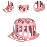 Maxbell Hat Washer Lightweight Home Use Double Layer Traveling Ball Cap Washing Cage pink