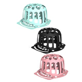 Maxbell Hat Washer Lightweight Home Use Double Layer Traveling Ball Cap Washing Cage pink