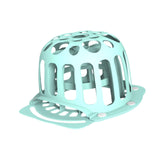 Maxbell Hat Washer Lightweight Home Use Double Layer Traveling Ball Cap Washing Cage blue