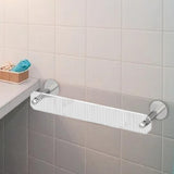 Maxbell Bathroom Towel Holder Reusable Slipper Organizer for Toilet Washroom Kitchen Silver