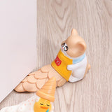 Maxbell Door Stopper Cartoon Animal Shaped Door Wedge for Hotel Bathroom Living Room Style C