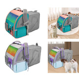 Maxbell Pet Carrier Backpack Expandable Rucksack for Kitty Small Dogs and Cats Puppy Green