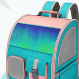 Maxbell Pet Carrier Backpack Expandable Rucksack for Kitty Small Dogs and Cats Puppy Green