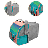 Maxbell Pet Carrier Backpack Expandable Rucksack for Kitty Small Dogs and Cats Puppy Green