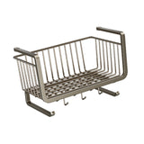 Maxbell Under The Cabinet Basket Undershelf Storage Basket for Pantry Desk Bookshelf