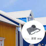 Maxbell Antenna Roof Support Thick Satellite Internet Roof Mount for Trailer Outdoor Grey