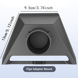 Maxbell Antenna Roof Support Thick Satellite Internet Roof Mount for Trailer Outdoor Grey