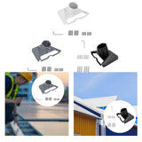 Maxbell Antenna Roof Support Thick Satellite Internet Roof Mount for Trailer Outdoor Grey