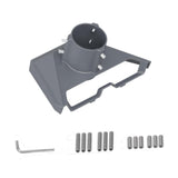 Maxbell Antenna Roof Support Thick Satellite Internet Roof Mount for Trailer Outdoor Grey