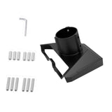 Maxbell Antenna Roof Support Thick Satellite Internet Roof Mount for Trailer Outdoor Black