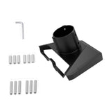 Maxbell Antenna Roof Support Thick Satellite Internet Roof Mount for Trailer Outdoor Black