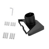Maxbell Antenna Roof Support Thick Satellite Internet Roof Mount for Trailer Outdoor Black