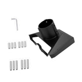 Maxbell Antenna Roof Support Thick Satellite Internet Roof Mount for Trailer Outdoor Black