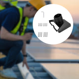 Maxbell Antenna Roof Support Thick Satellite Internet Roof Mount for Trailer Outdoor Black