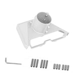Maxbell Antenna Roof Support Thick Satellite Internet Roof Mount for Trailer Outdoor White