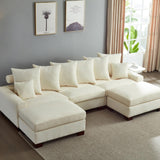 Maxbell Modular Sectional Sofa,5 Seater Oversized Convertible L & U Shaped Couch,